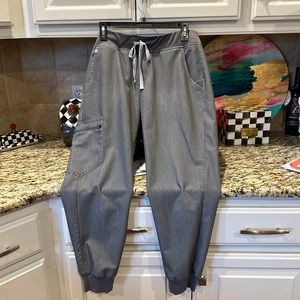 Womens figs grey Zamora jogger